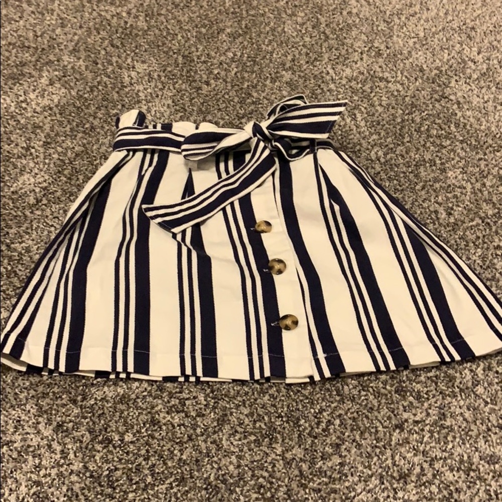paper bag skirt